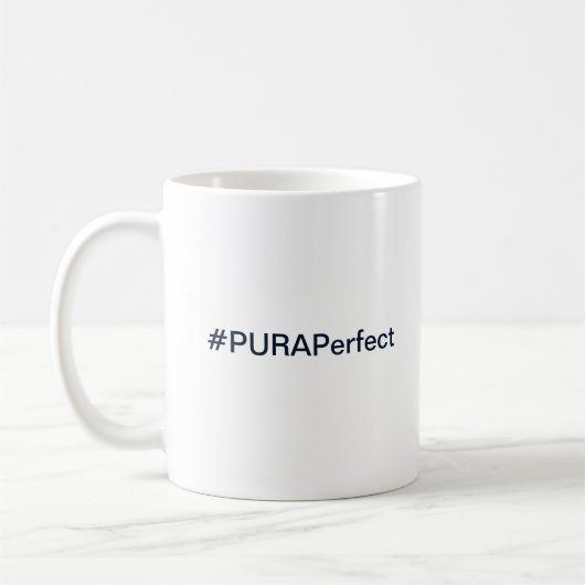 PURA-Logo-Tasse Kaffeetasse (Links)
