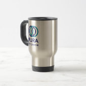 PURA Logo Travel Mug Reisebecher (Vorderseite Links)