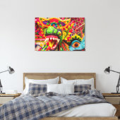 Pura Penataran Sasih in Bali Leinwanddruck (Insitu (Schlafzimmer))