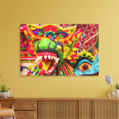 Pura Penataran Sasih in Bali Leinwanddruck (Insitu (Wohnzimmer))