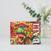 Pura Penataran Sasih in Bali Postkarte (Stehend Vorderseite)