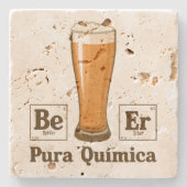 Pura Quimica Steinuntersetzer (Vorderseite)