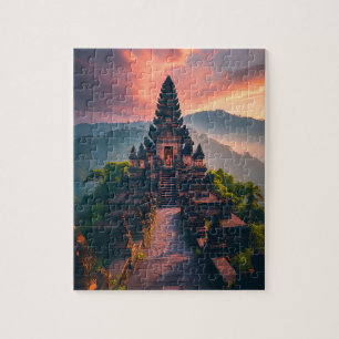 Pura Senja Bali - „Balinesischer Tempel bei Sonnen Puzzle