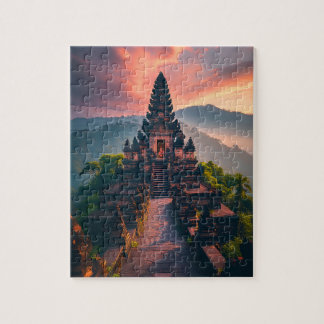 Pura Senja Bali - „Balinesischer Tempel bei Sonnen Puzzle