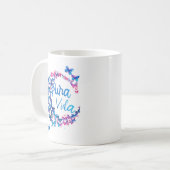 Pura Vida Blue Butterfly Tasse (Vorderseite Links)