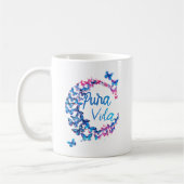 Pura Vida Blue Butterfly Tasse (Links)