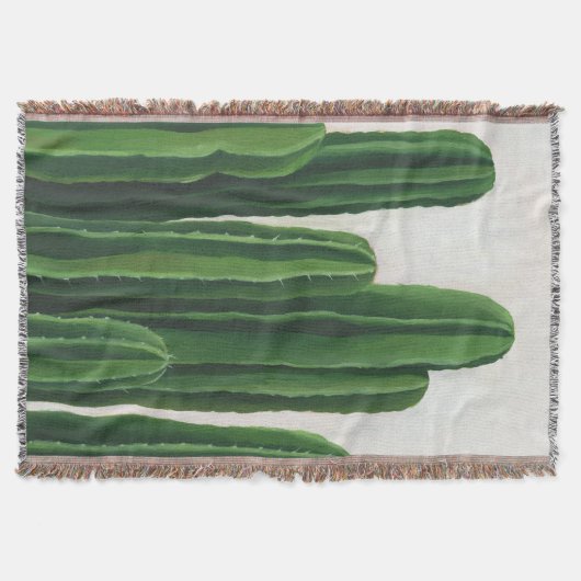 Pura Vida - Cacti-Gruppe Decke (Vorderseite)