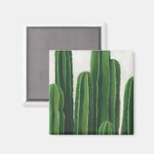 Pura Vida - Cacti-Gruppe Magnet (Vorderseite/Rückseite)