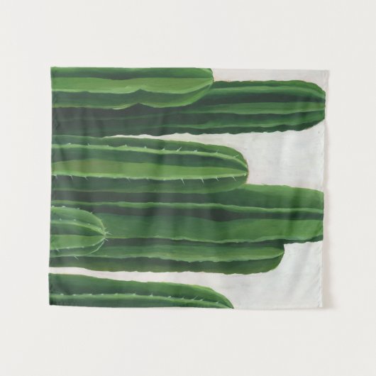 Pura Vida - Cacti-Gruppe Wandteppich (Vorderseite (Horizontal))