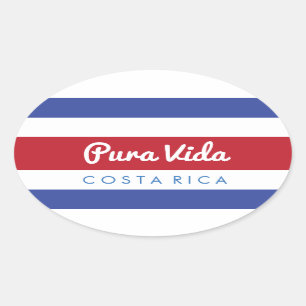 Pura Vida Costa Rica Aufkleber