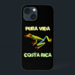Pura Vida Costa Rica Case-Mate iPhone Hülle<br><div class="desc">Sie können den Text löschen oder durch Ihren eigenen ersetzen.</div>