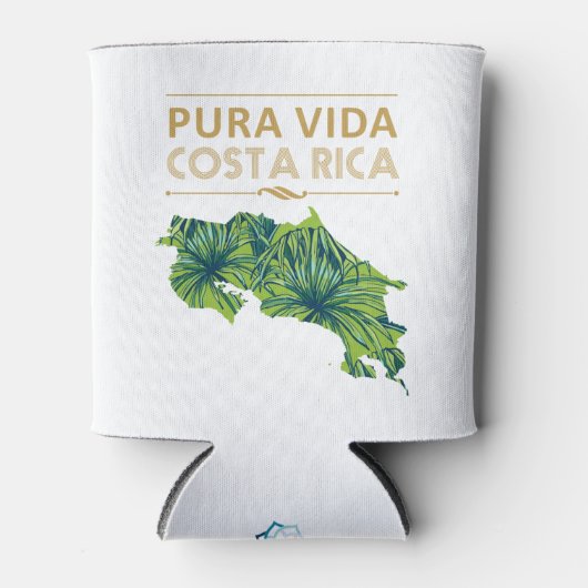 Pura Vida Costa Rica Drink Cosy Dosenkühler (Vorderseite)