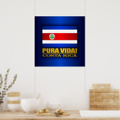 Pura Vida! Costa Rica Poster (Küche)