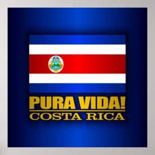 Pura Vida! Costa Rica Poster