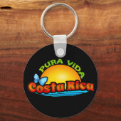 Pura Vida Costa Rica Schlüsselanhänger (Vorderseite)
