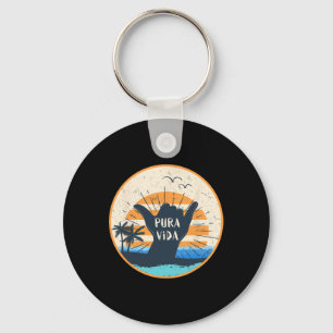 Pura Vida Costa Rica Shaka Zeichen Surfen Surfer G Schlüsselanhänger