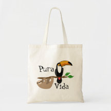 Pura Vida, Faultier und Tukan