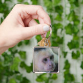 Pura vida für Kapuzineraffe Schlüsselanhänger (Hand)