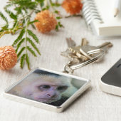 Pura vida für Kapuzineraffe Schlüsselanhänger (Seite)