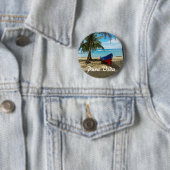 Pura Vida in Costa Rica Button (Beispiel)
