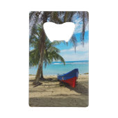 Pura Vida in Costa Rica - Zentralamerika Geldbeutel Flaschenöffner (Rückseite)