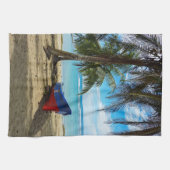 Pura Vida in Costa Rica - Zentralamerika Geschirrtuch (Horizontal)