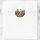 Pura Vida mit Hibiskus Sticker (Tasche)