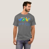 Pura Vida Parrots Costa Rica Birds T-Shirt (Vorne ganz)