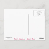 Pura Vida! Postkarte (Rückseite)