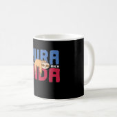 Pura Vida Sloth Kaffeetasse (VorderseiteRechts)