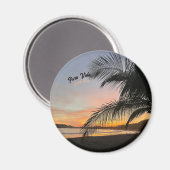 Pura Vida Täglich Magnet (Vorderseite/Rückseite)