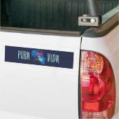 Pura Vida Toucan Costa Rica Bumper Autoaufkleber (Auf Lkw)