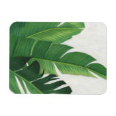 Pura Vida - Tropische Blätter Magnet (Horizontal)