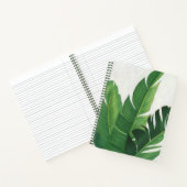 Pura Vida - Tropische Blätter Notizblock (Innenseite)
