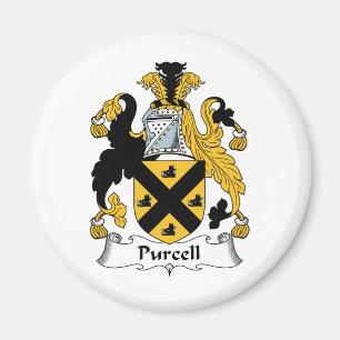Purcell-Familienwappen Magnet