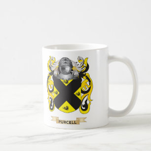 Purcell Wappen (Familienwappen) Kaffeetasse