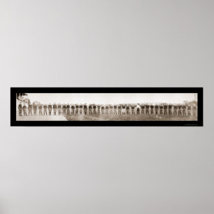 Purdue Football Team Foto 1913 Poster