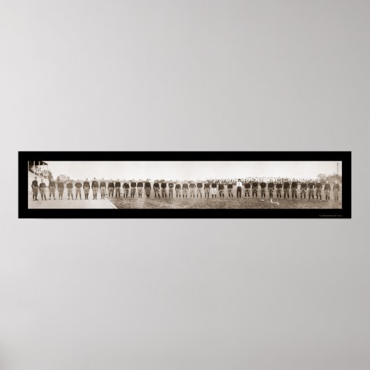 Purdue Football Team Foto 1913 Poster (Vorne)