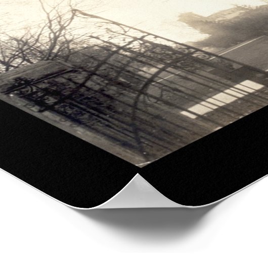 Purdue Lafayette IN Foto 1910 Poster (Ecke)