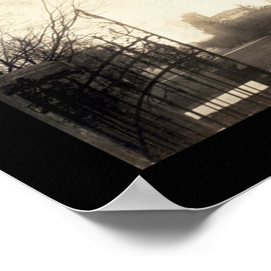 Purdue University Foto 1910 Poster (Ecke)