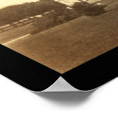 Purdue University IN Foto 1904 Poster (Ecke)