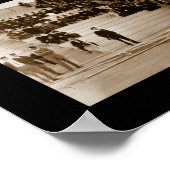 Purdue Vs Northwestern Foto 1913 Poster (Ecke)