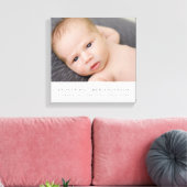 Pure Baby Leinwanddruck (Insitu (Wohnzimmer))