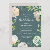 Pure Beauty EDITABLE FARBdusche Party Einladung (Vorne/Hinten)