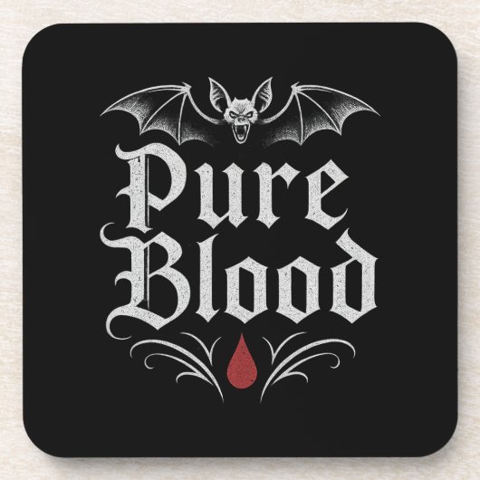 Pure Blood Gothic-Tasse Getränkeuntersetzer (Vorderseite)