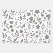 Pure Botanical Geschenkpapier Set (Vorderseite)