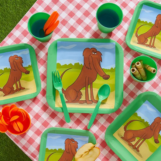 Pure Bred Irish Setter Dog Paper Teller