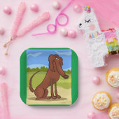 Pure Bred Irish Setter Dog Paper Teller (Party)