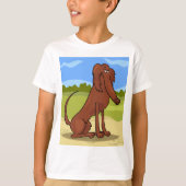 Pure Bred Irish Setter Dog T - Shirt (Vorderseite)