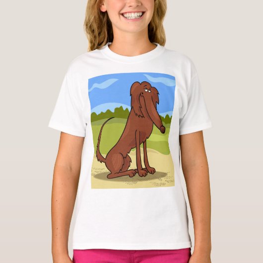 Pure Bred Irish Setter Dog T - Shirt (Vorderseite)